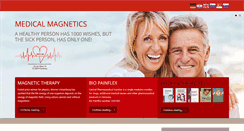 Desktop Screenshot of medical-magnetics.com