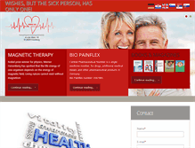 Tablet Screenshot of medical-magnetics.com